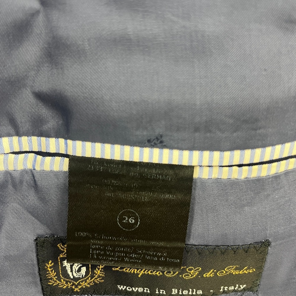 Roy Robson IT 26 US 42S Blazer Wool (Lanificio TG Di Fabio Mill) Sport Coat - Picture 11 of 16
